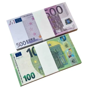 €100|€500 Prop Euro Banknote Stacks